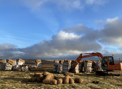Fleet Moss peatland restoration